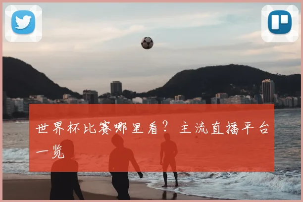世界杯比赛哪里看？主流直播平台一览